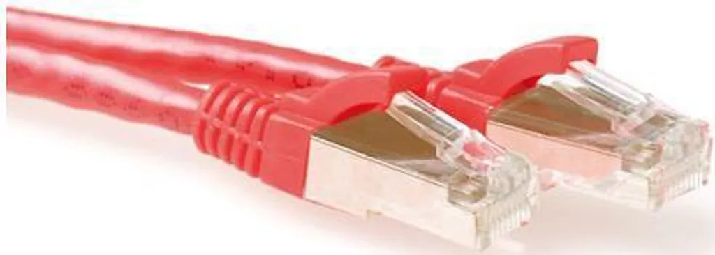 Cavo Patch ACT Red 25m SFTP CAT6A Snagless RJ45 | Rete 10Gbps Professionale - 3