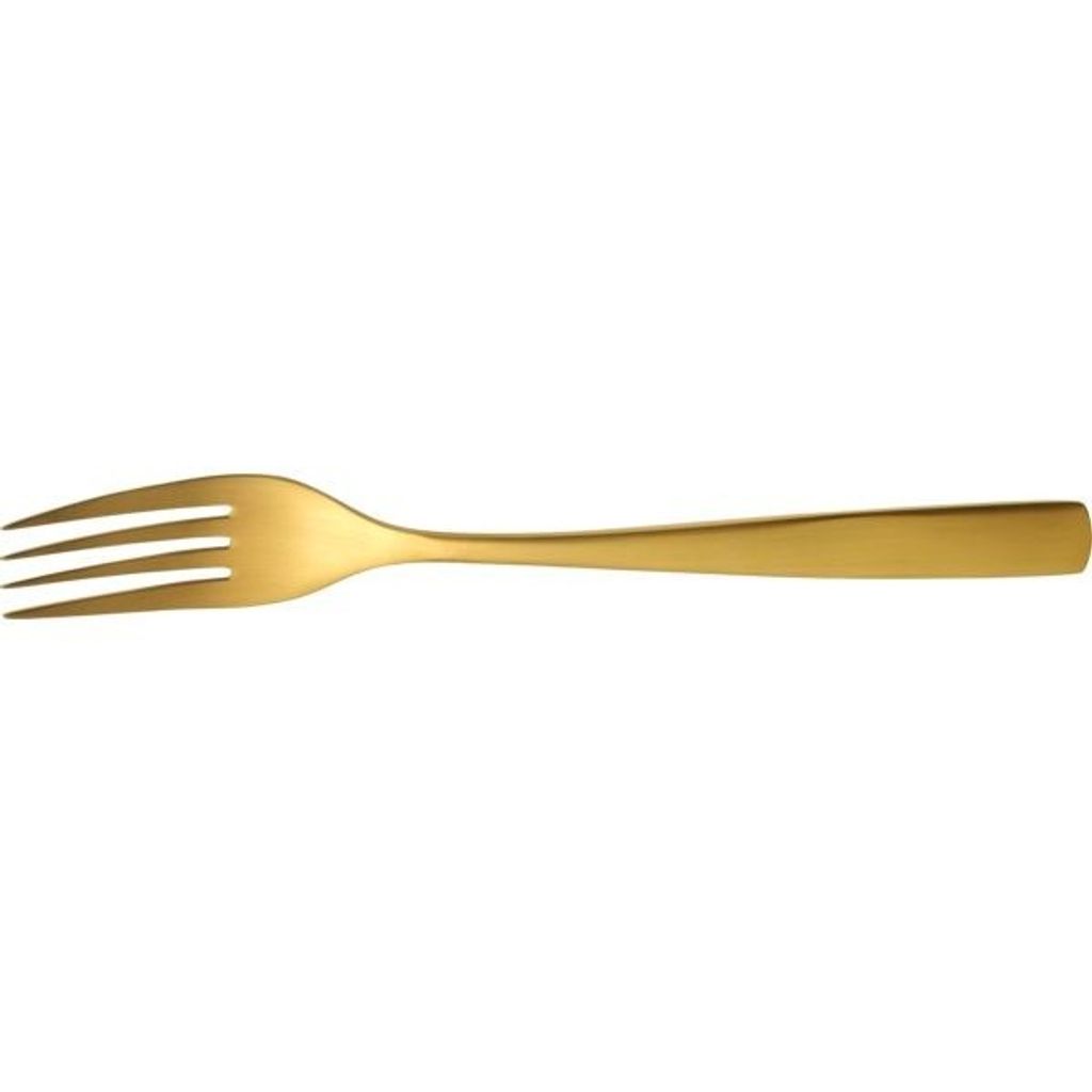 COMAS 6098 Tafelgabel BARCELONA GOLD Edelstahl 18/10 / PVD-Beschichtung / Gold-Finish