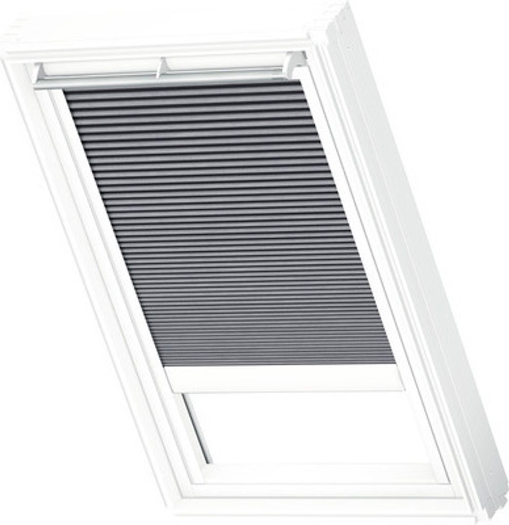 Velux Wabenplissee-Faltstore elektrisch grau-taupe uni FMC MK12 1170S