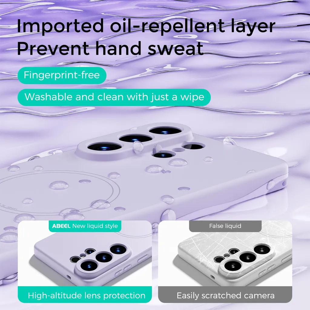 Custodia Samsung S26 Pro MagSafe Silicone Blu Scuro - Protezione Vera - 7