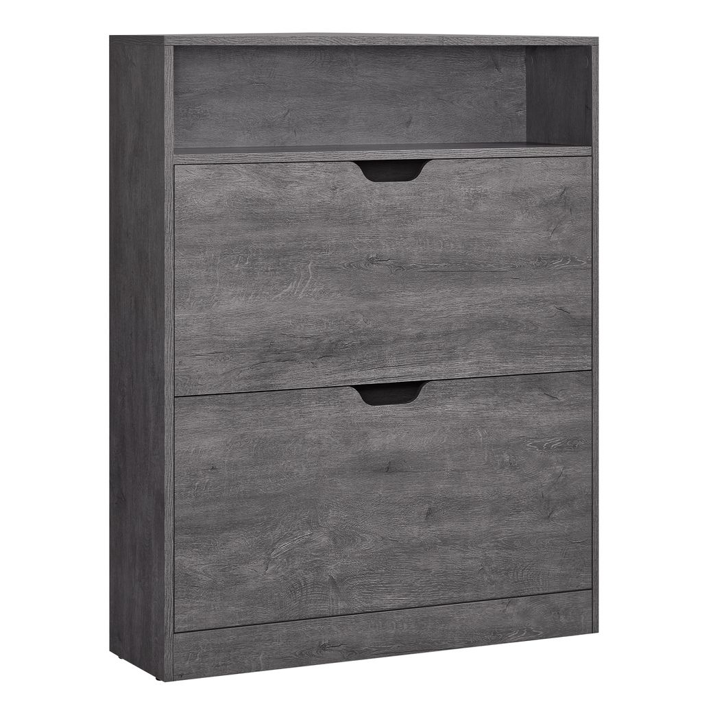 VASAGLE Schuhschrank 2 Klappen, Schuhregal, Produktbild 