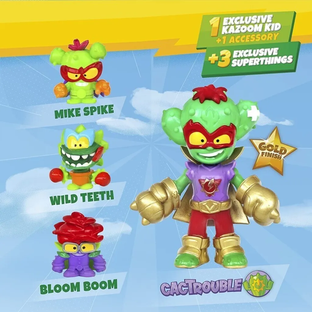 Superthings Kazoom Kids Spike Roller - Véhicule de Combat avec Figurine - 3