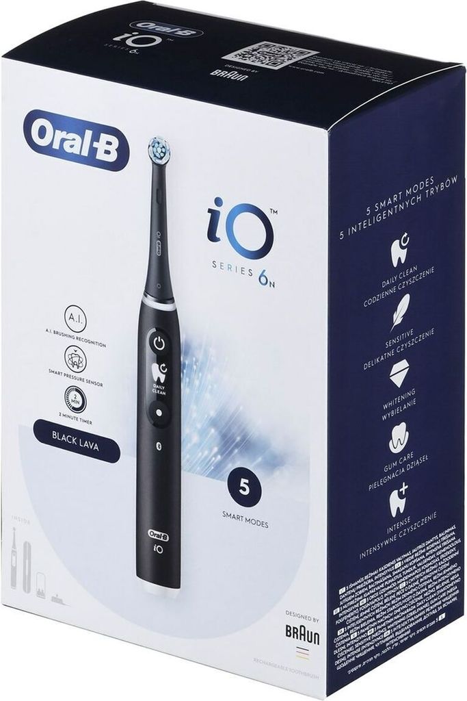 Braun Oral B szczoteczka elektryczna iO 6N Black Onyx Power Produktbild 14
