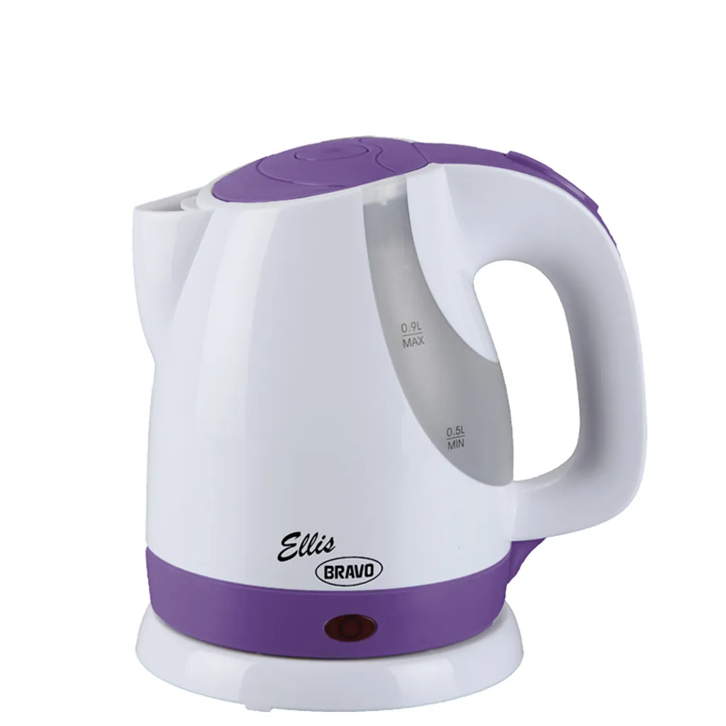 Bouilloire anti-calcaire Ellis B-4364 - Eau Chaude Rapide Blanche et Violet