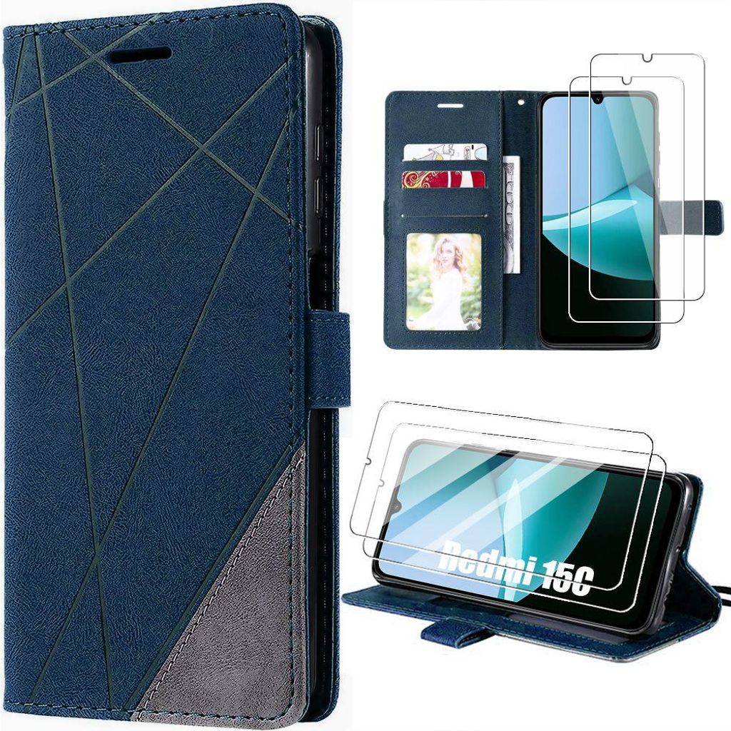 Coque + 2 Verres Trempés pour Xiaomi Redmi 15C 4G/5G, Image du produit 