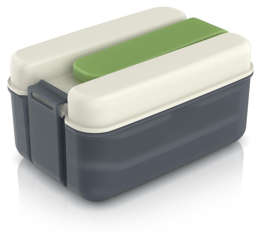 Arendo Lunchbox 1,2 l mit Kühlakku im Deckel, Brotdose mit Produktbild 