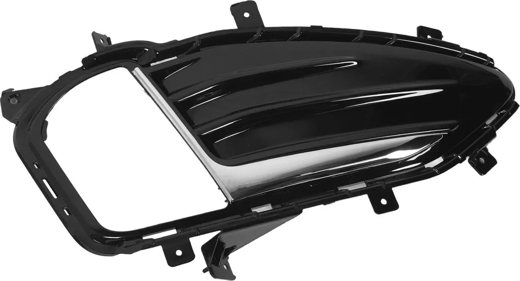 Grille anti-brouillard droite noir brillant pour Ford Edge 2019-2023