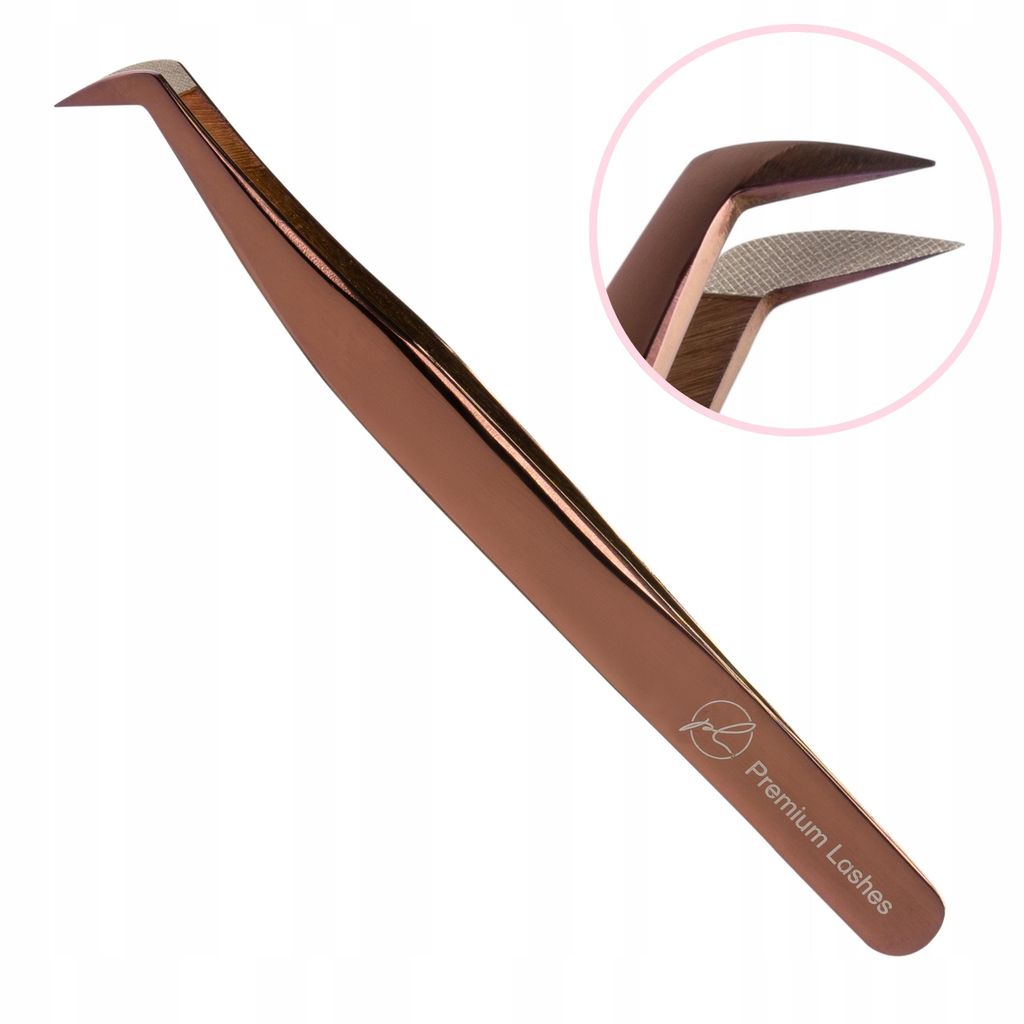 Swan Wimpernpinzette 60° Grad Single-Point Ultra CHARM Premium Lashes