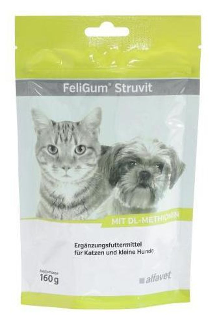Feligum Struvit krople do żucia dla kotów/małych psów 160 g Zdjęcie produktu 