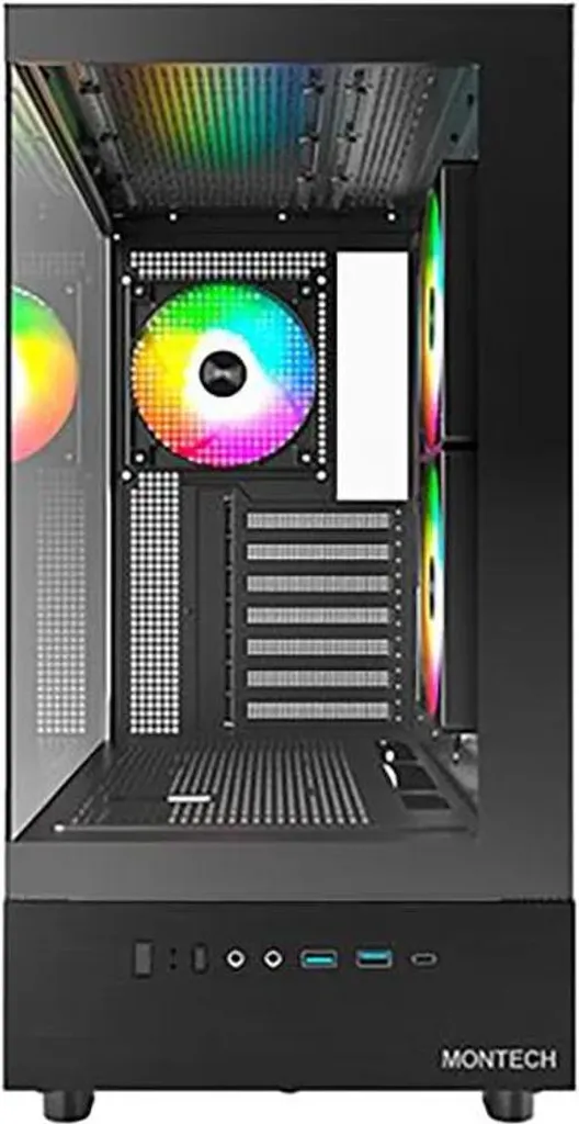 Montech XR Black Edition Case ATX Panoramico per RTX 4090