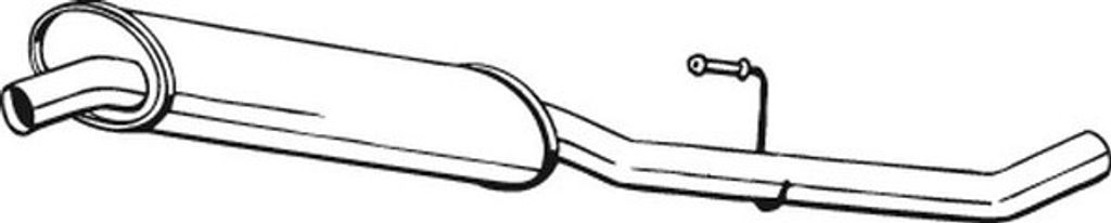Bosal Mittelschalldämpfer 283-235