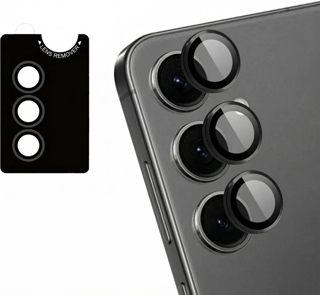 Protezione Obiettivo imoshion per Samsung S25 - Pack da 2 Colore Nero