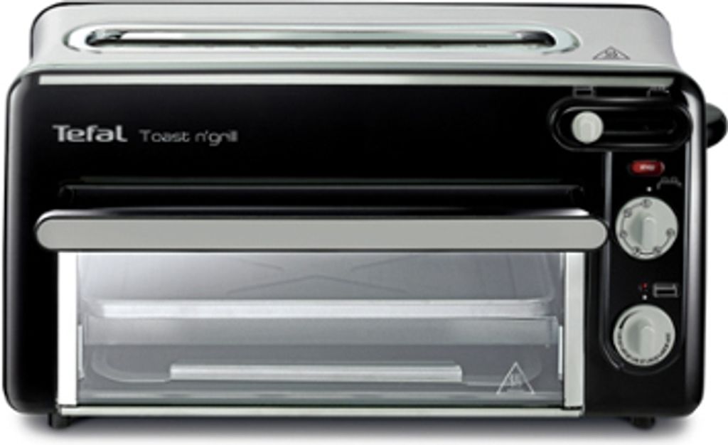 Tefal Toast n’ Grill TL6008: 2 in 1 Toaster und Mini-Ofen für schnelles Garen