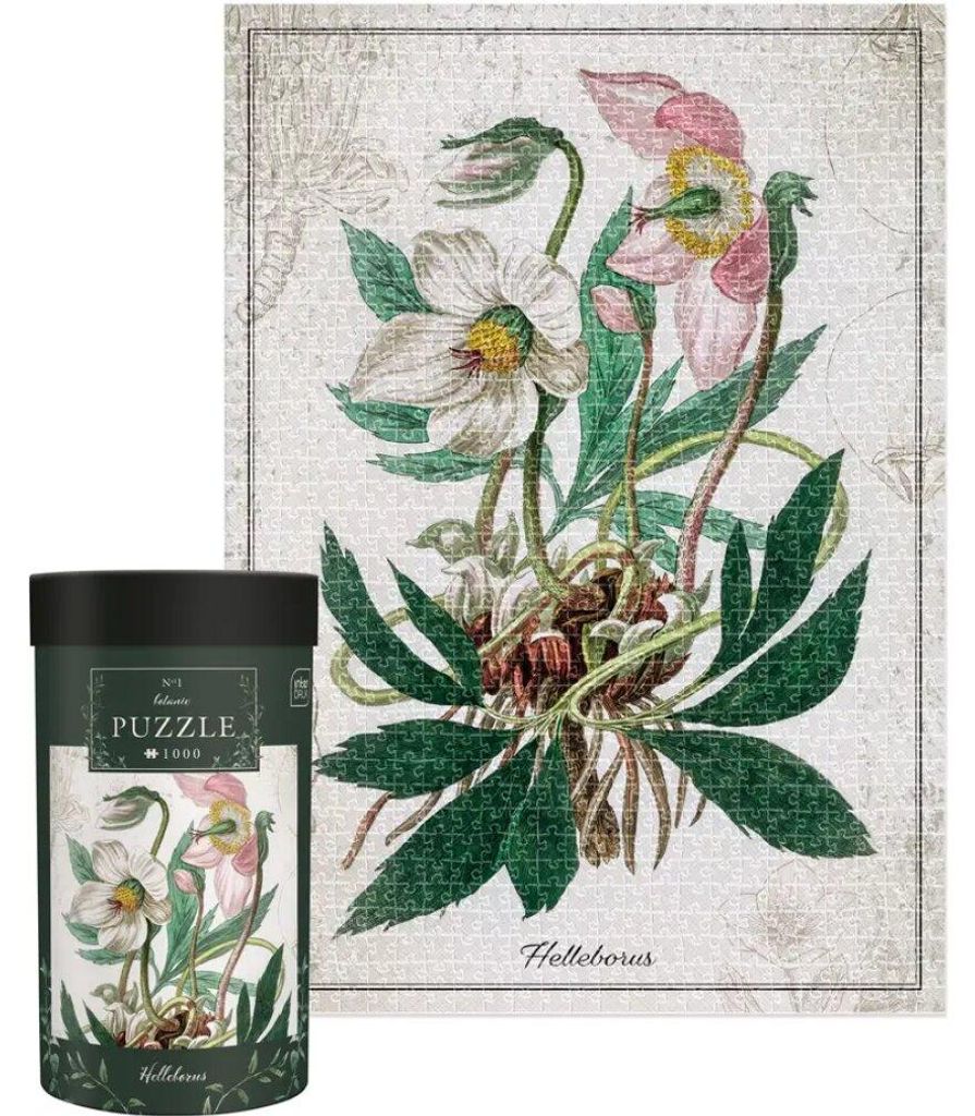 INTERDRUK Puzzle Botanic: Nieswurz 1000 Stü ck