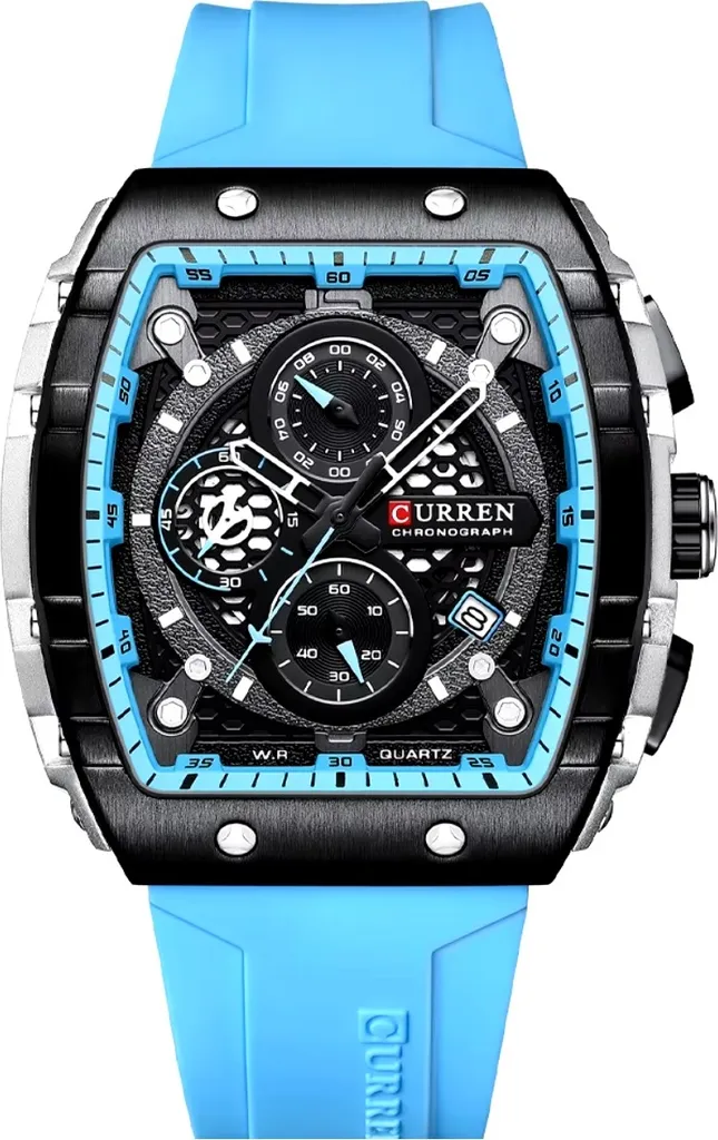 Orologio CURREN Robust Blu: Il Tuo Nuovo Stile Sportivo KP35243