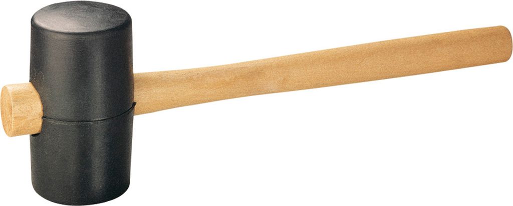 Dönges Gummi-Komposithammer DIN 5128-90, Größe 4/90 mm (Gummihammer)