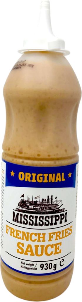 Mississippi Original French-Fries Sauce 930gl Pommes Frites Produktbild 