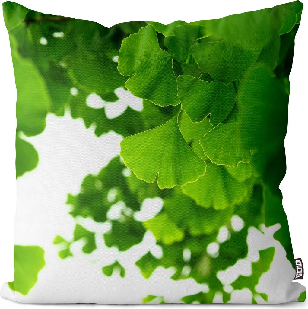 VOID Ginkgo Biloba Baum Garten Kissenbezug Kissenhülle Polyester wasserfest Outdoor Indoor