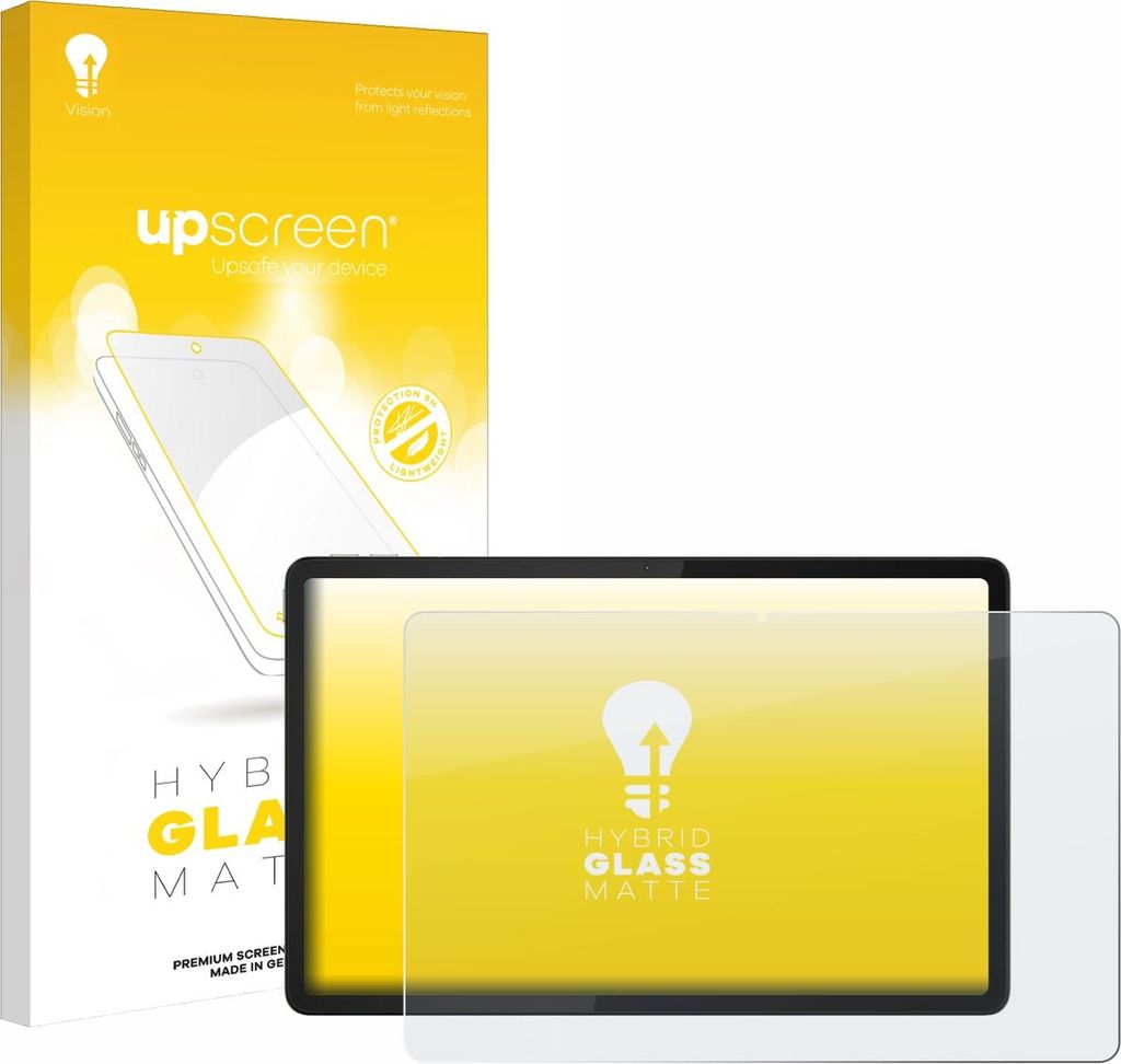 upscreen Entspiegelungs Schutzglas für Lenovo Tab K11e Schutzfolie Panzer Folie Glas Display Schutz matt