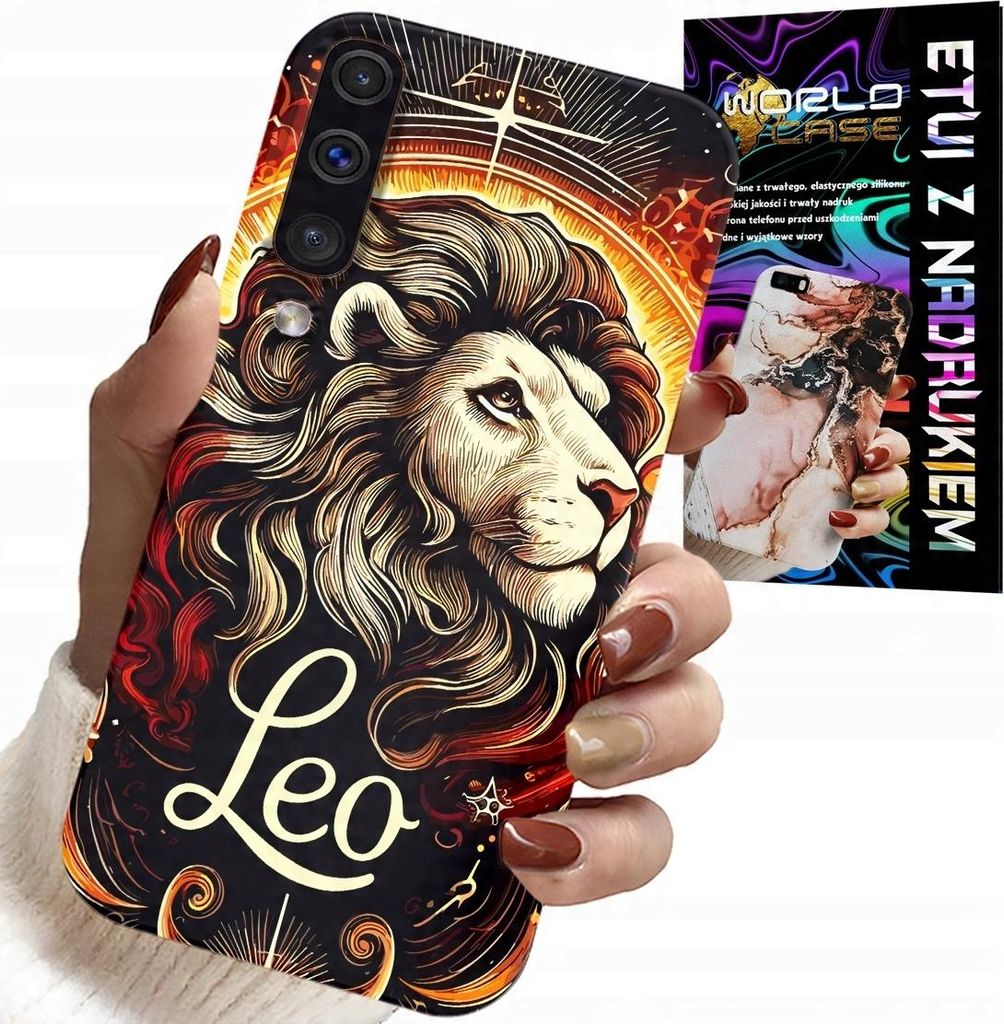 Gehäuse Für Samsung A50 / A30S - Löwe, Sternzeichen Astronomie, Gehäuse + Glas