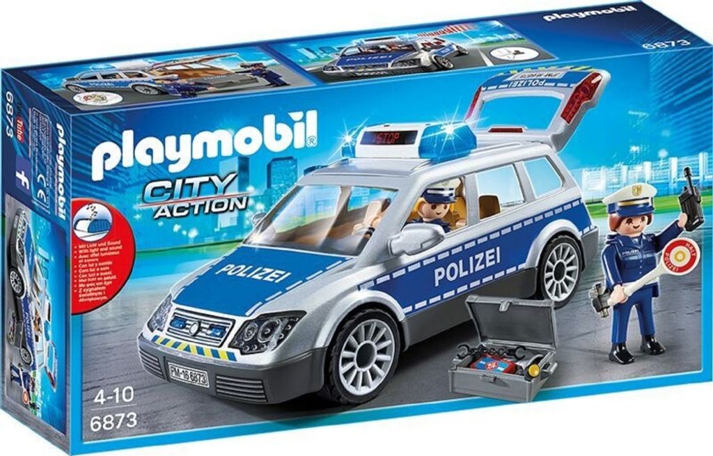 PLAYMOBIL 6873 City Action Polizei-Einsatzwagen Produktbild 