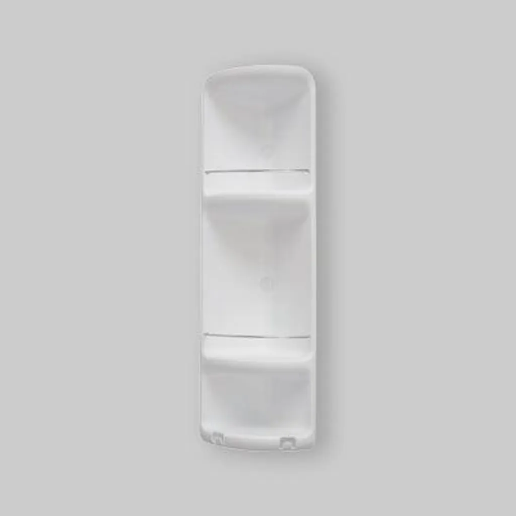 Tablette d'angle douche Caesar 7081 Sapho Gedy 226x710x160 mm blanc