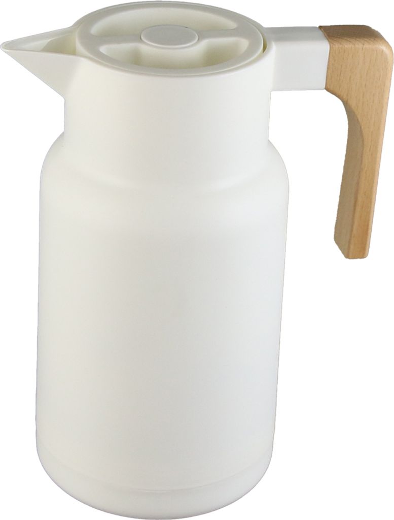 Doskonały kubek termiczny Houseware, plastik/drewno, 1 l, Zdjęcie produktu 