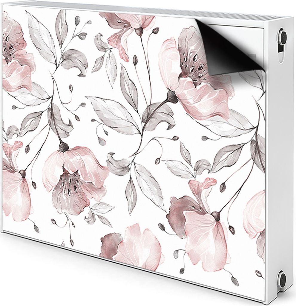 Magnet Radiator Magnet Mat Heizkörper Heizung Verkleidung Abdeckung 90x60 cm - Pastell, Maki
