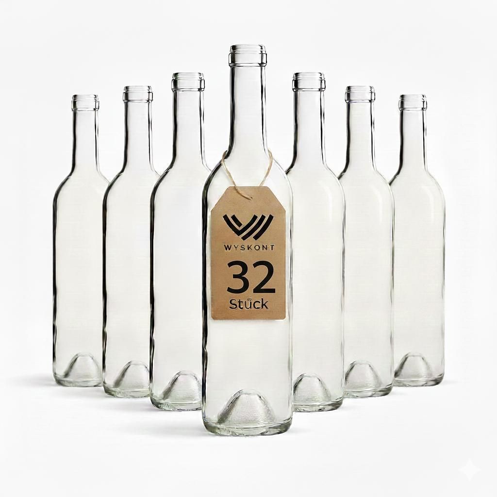 Bouteille de vin 750 ml Bordeaux 32 pièces, Blanc Bouteille Image du produit 