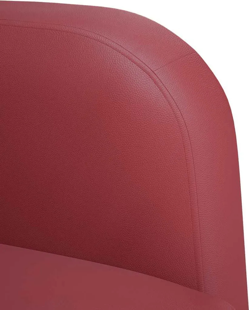 Fauteuil de lecture vin rouge 54 cm pour un coin détente chic et cosy
