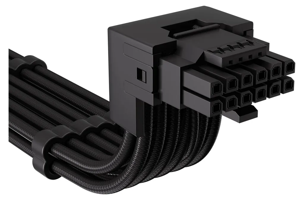 Câble Corsair 90° 12V-2x6 Style B Noir pour GPU RTX 4090 PCIe 5.0
