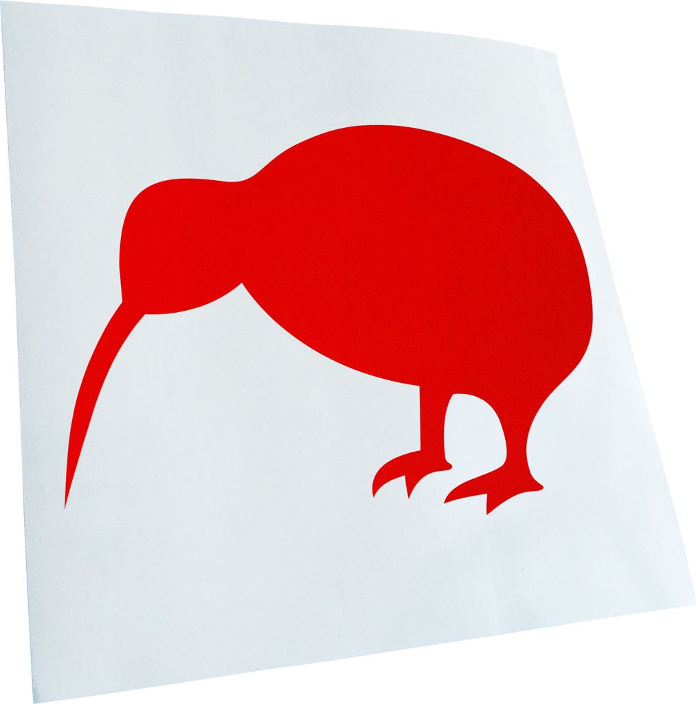 Kiwistar - Autoaufkleber - Kompass - Neon Matt - Aufkleber für Auto Kfz Fahrrad, LKW, Truck Mofa