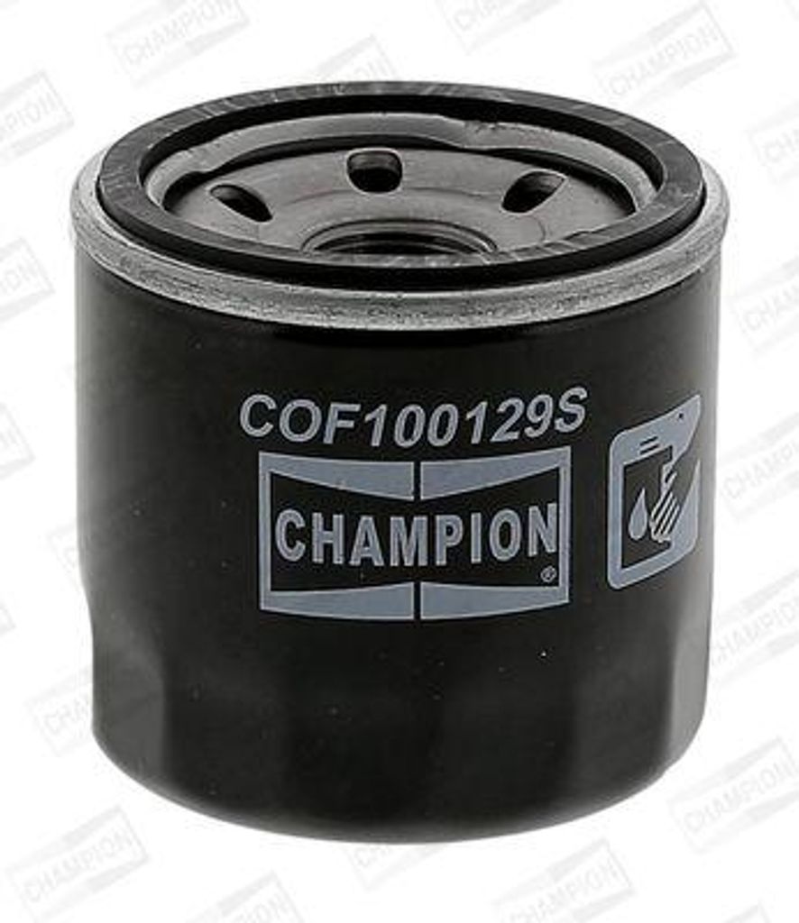 CHAMPION COF100129S Ölfilter OE 649012 kompatibel mit Megane, Laguna, Espace, Clio, X-Trail, Tiida, Teana II, Qashqai, Primera, Pathfinder, NV200,...