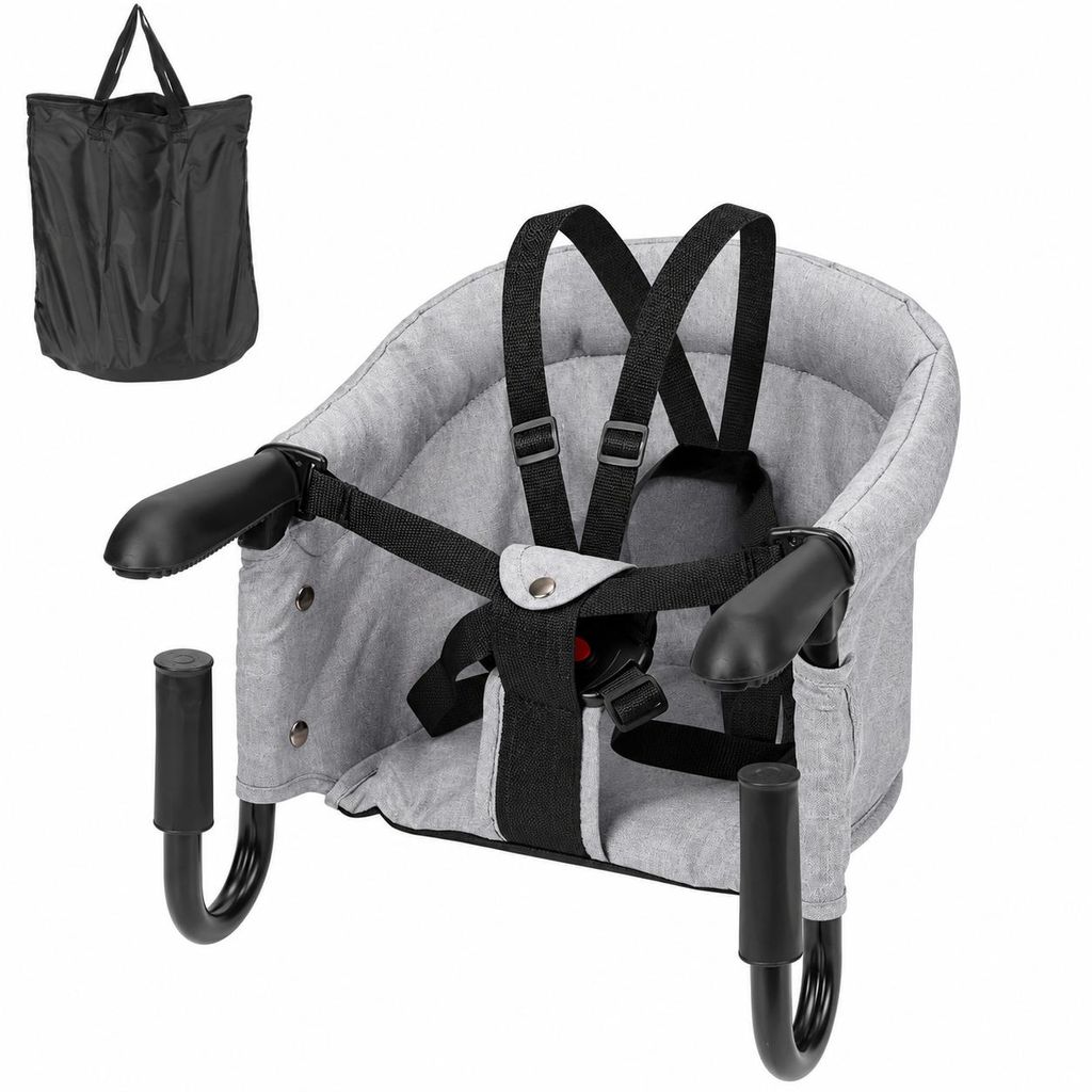 Clanmacy eettafelzitje voor baby's, inklapbare kinderstoel, Productafbeelding 