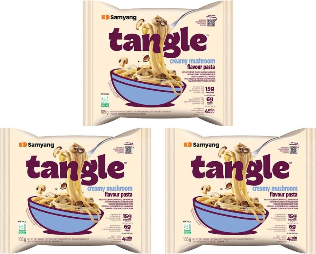 3er Pack Samyang Ramen Tangle –  | 3x koreanische Produktbild 
