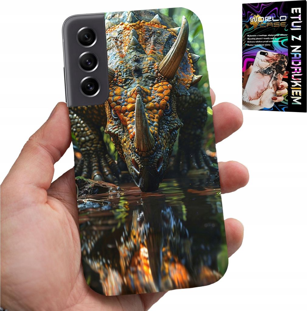 Gehäuse Für Samsung Galaxy S22 - Dino Dinosaurier Triceratops Fall
