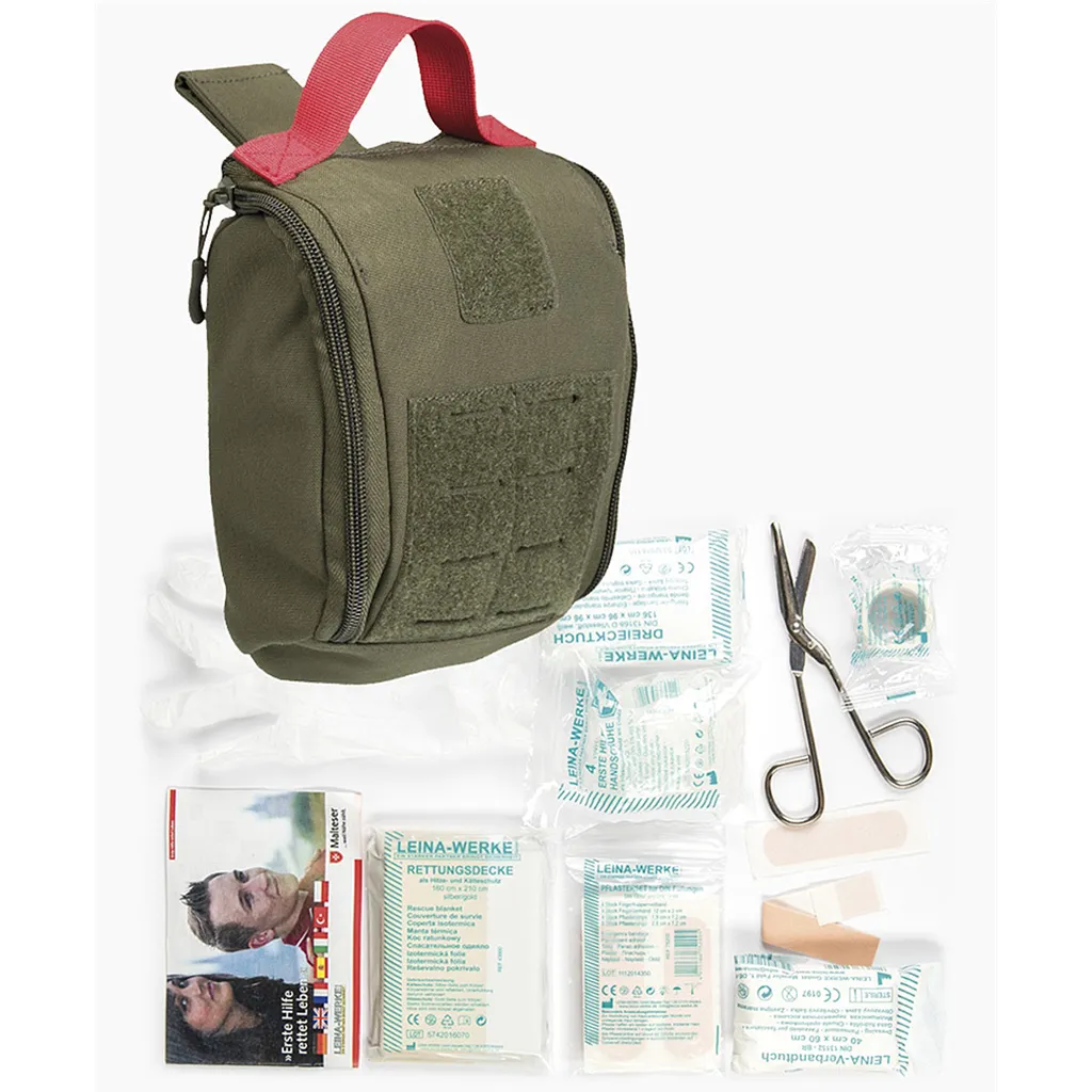Trousse de Premiers Secours IFAK Laser Cut Olive avec 25 Accessoires