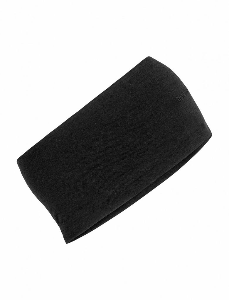 ICEBREAKER U Cool-Lite Flexi Headband IB001 BLACK -