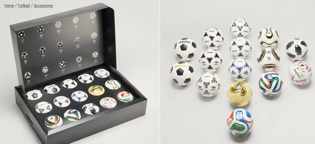 Mini-ballon historique FIFA Coupe du Monde 26™ officiel de collection