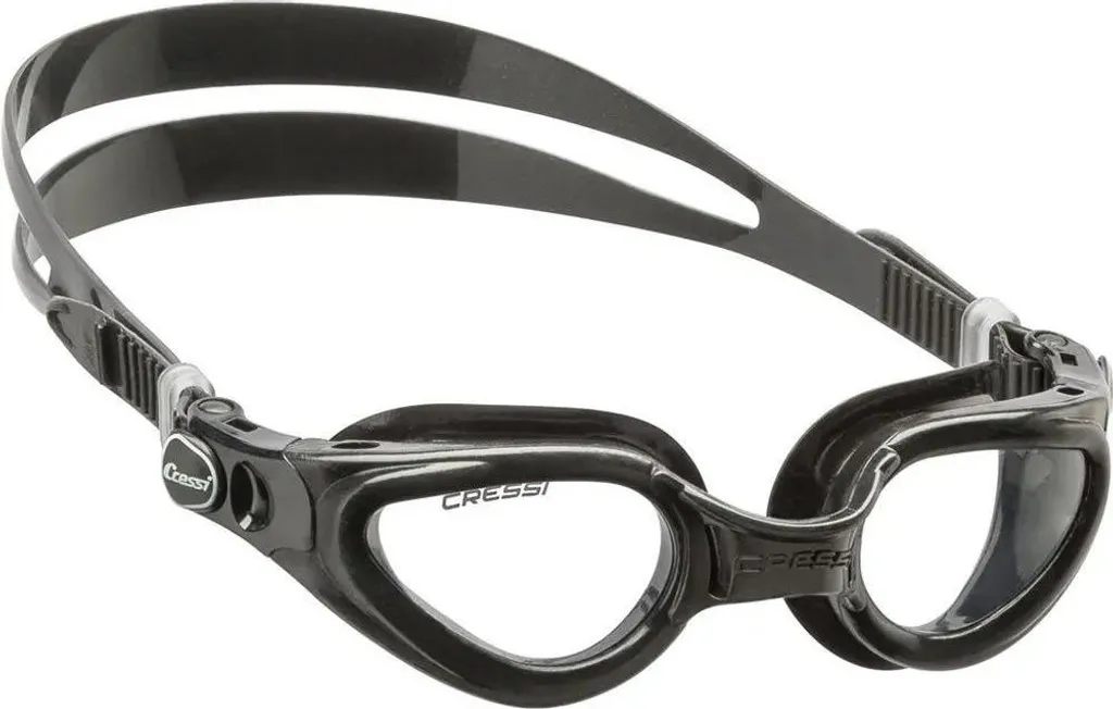 Lunettes de natation de sport roses avec verres droits et anti-buée Rose