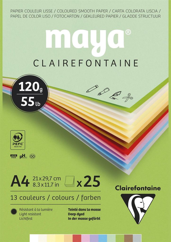 Clairefontaine 975332C, 25 Blätter