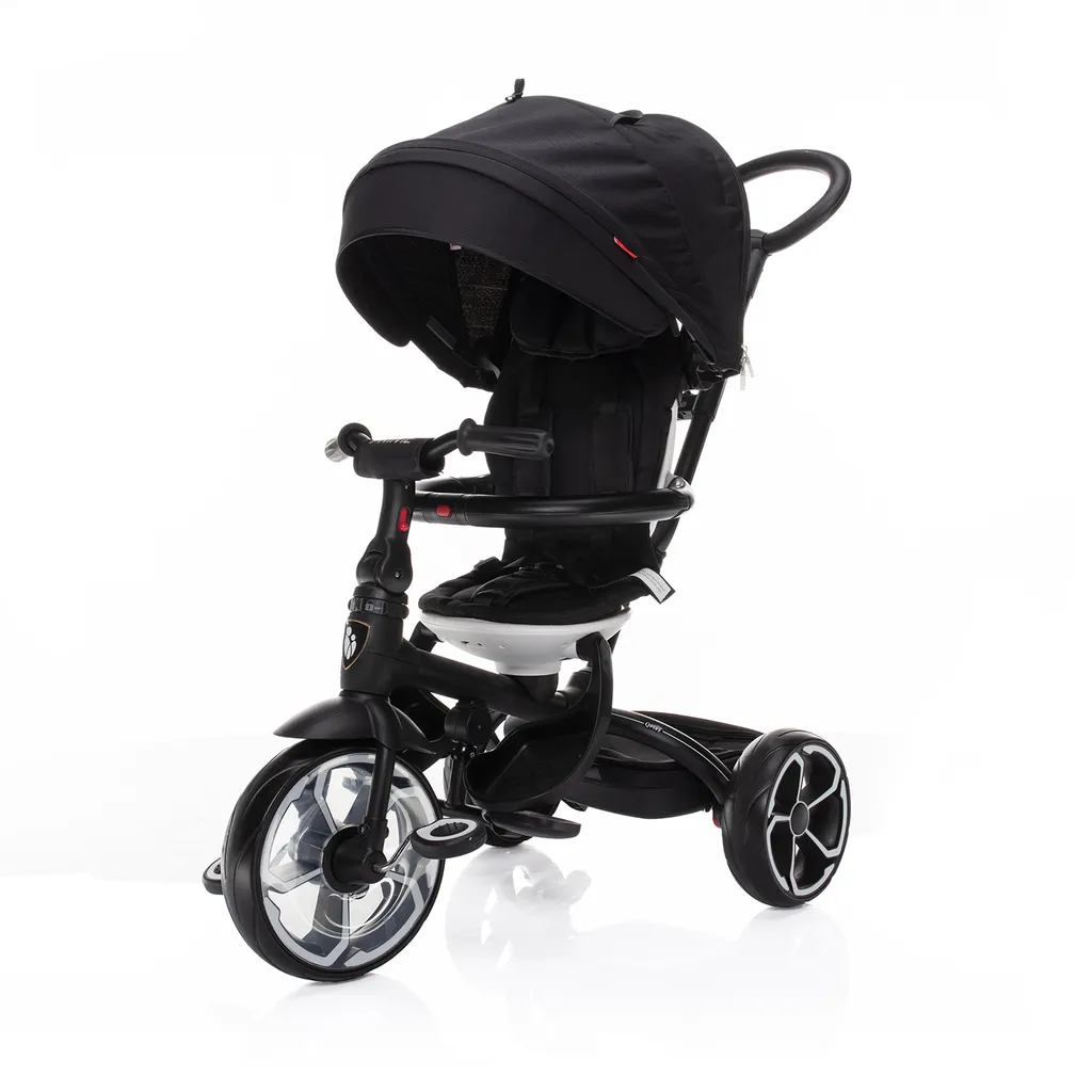 Tricycle Prime Noir : Fini les chutes grâce à sa stabilité renforcée