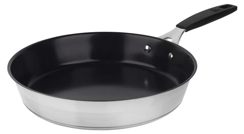 Poêle Masterpro SMART 28cm Inox - Cuisson Saine Anti-adhésive - BGEU