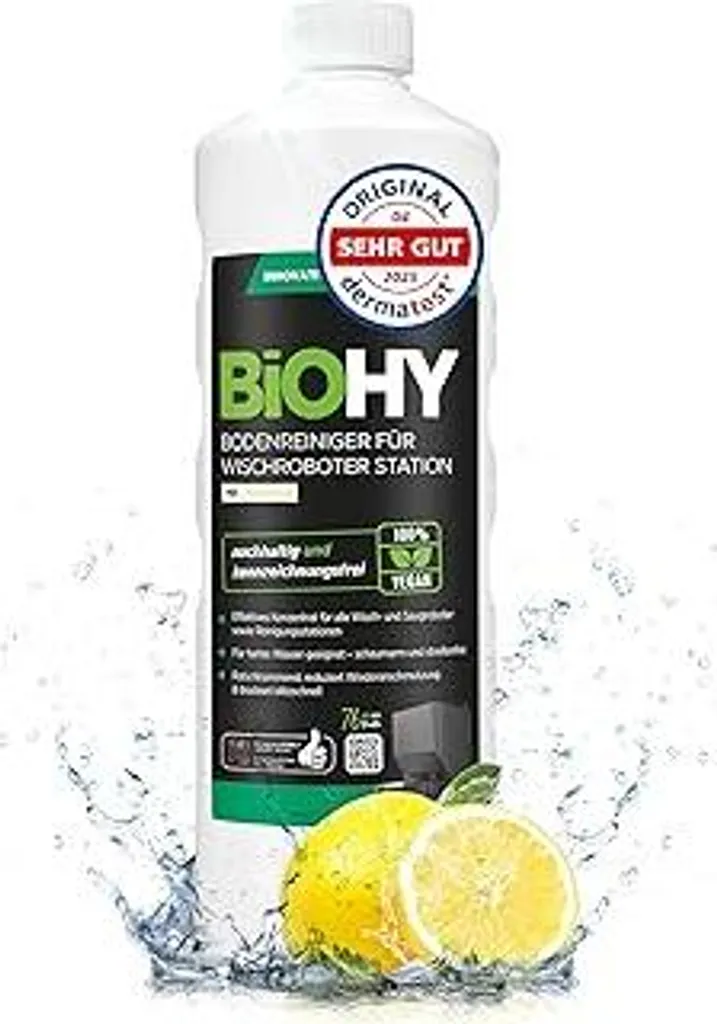 BiOHY Concentrato Pavimenti per Robot Lavapavimenti 1L | Alta Resa