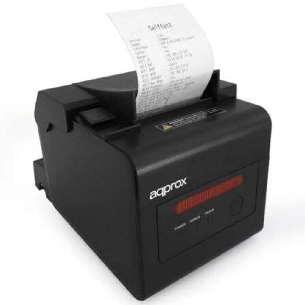 Stampante Termica appPOS80WIFI+LAN: WiFi, USB, Ethernet 80mm Nero