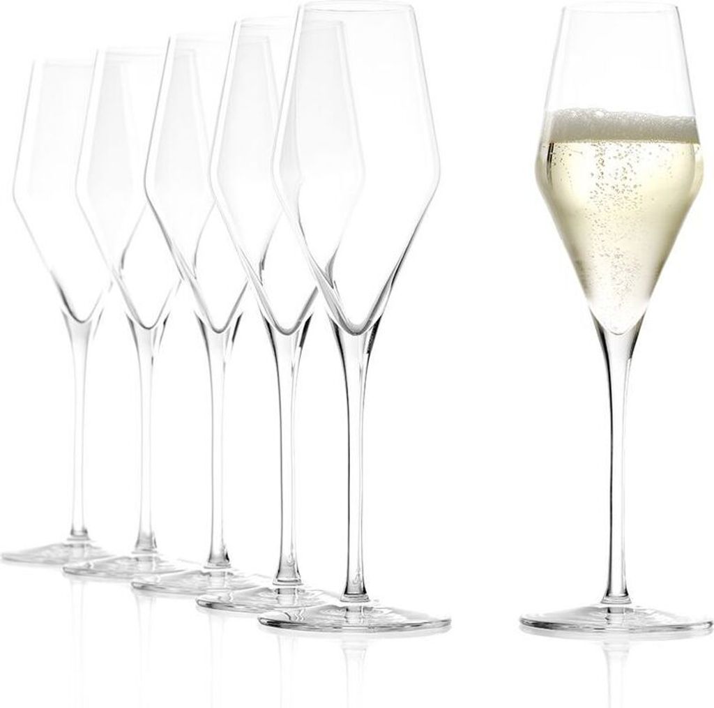 60x Stölzle Lausitz Quatrophil Champagnerkelch 290 ml Champagnerglas