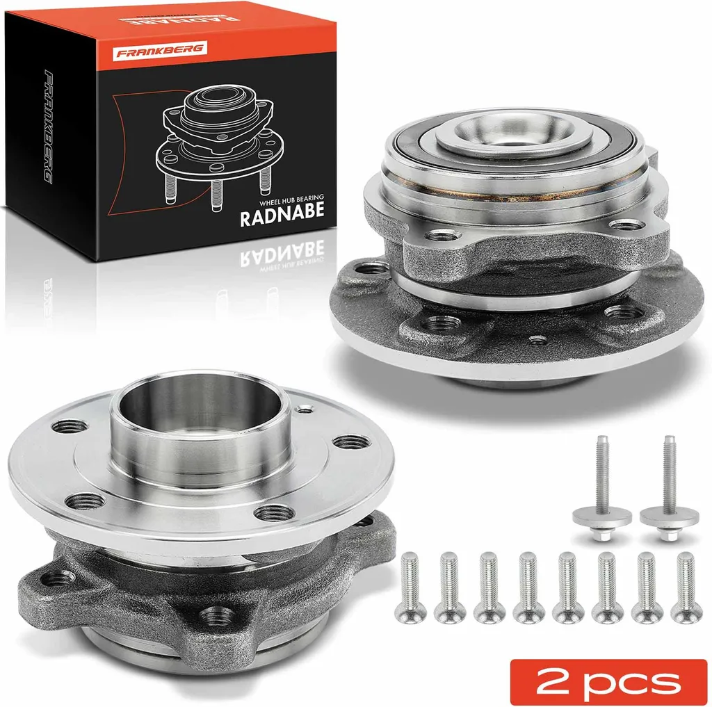 Frankberg 2x Moyeu de Roulement de Roue Avant et Arrière pour Volvo S60