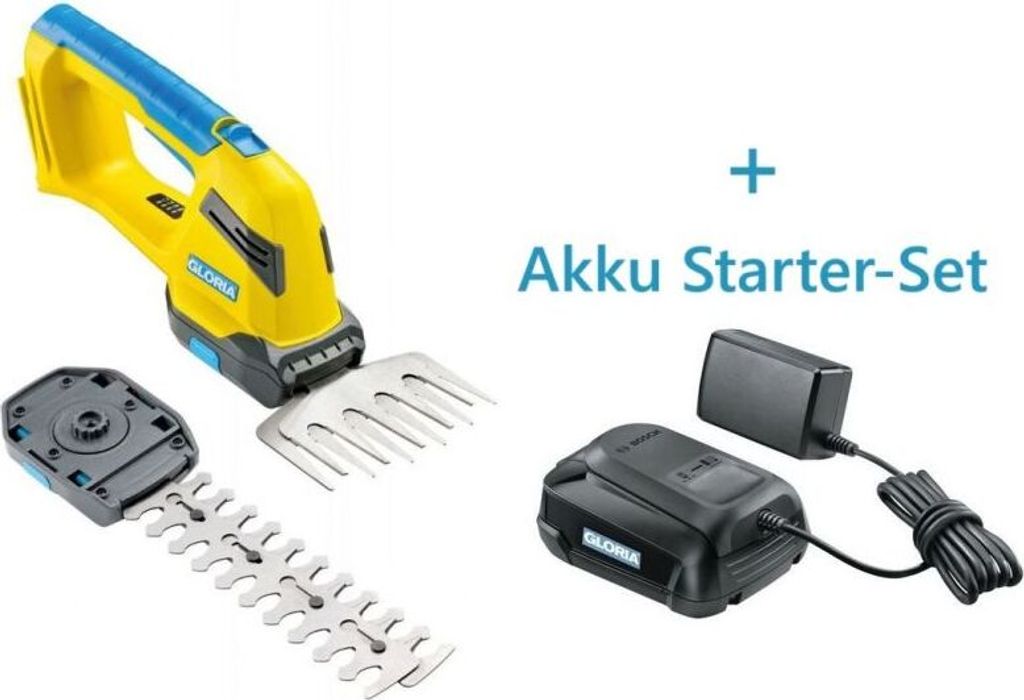 GLORIA FineCut 18V Compact Gras- und Strauchschere + GRATIS Produktbild 