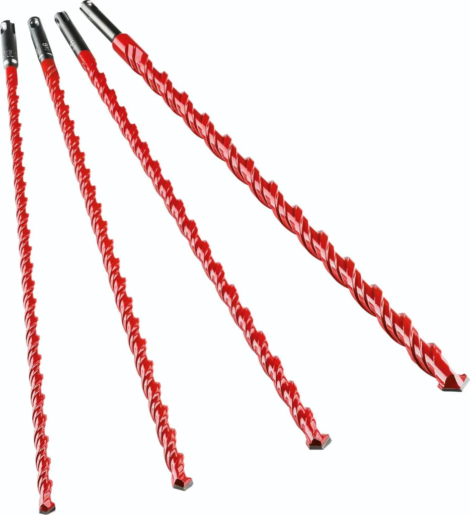 Foret Alpen Multicut lot de 4 pièces pointe carbure affûtée diamant