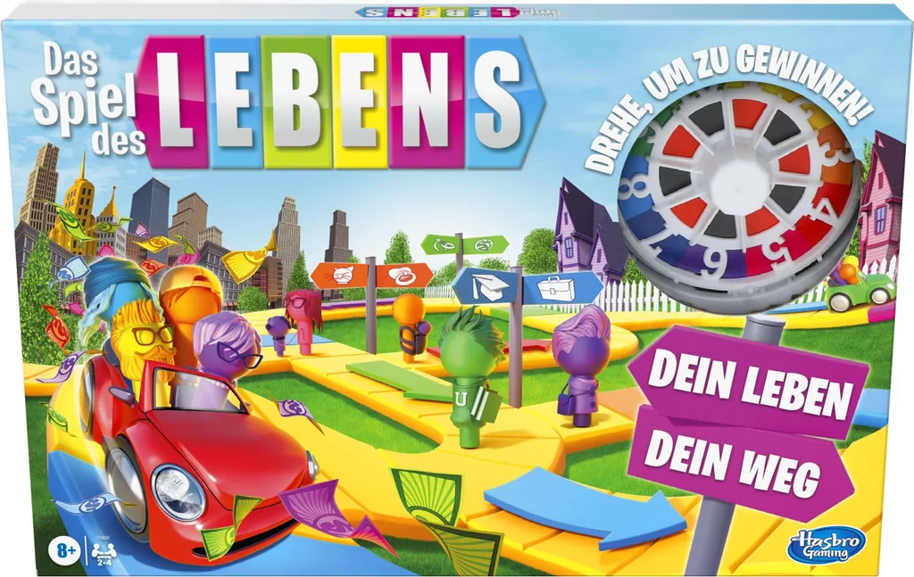 Hasbro Gaming Le Jeu de la Vie Jeu de Plateau Familial Incontournable